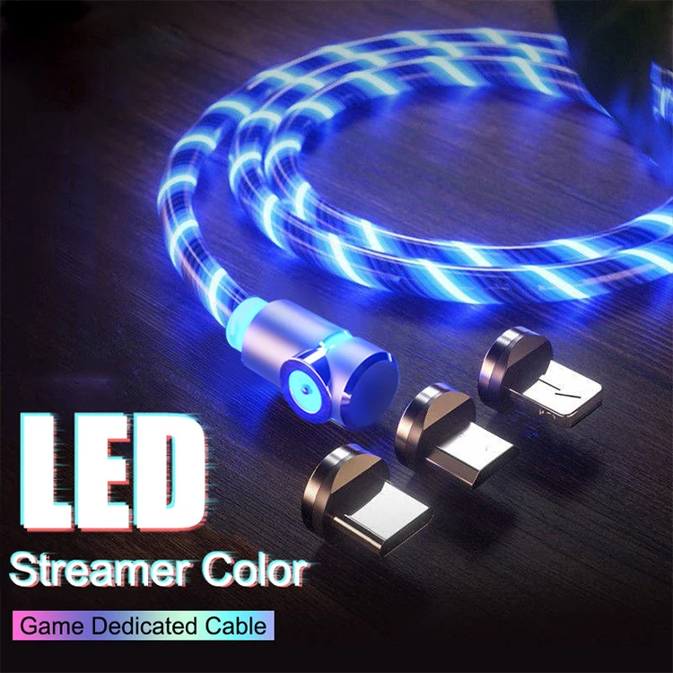 Magnetic Suction Data Line Fast Charging Line1m Mobile Phone Data Cable Usb Type-c Cellphone Luminous Lamp Data Line, Red, green, blue, colorful
Magnetic Suction Data Line Fast Charging Line1m Mobile Phone Data Cable Usb Type-c Cellphone Luminous Lamp Data Line, Red, green, blue, colorful
