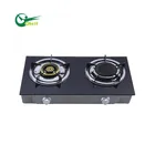 2019 New Technology Classic Design Kitchen Best Flame Two Burner Gas Stove Cooker Cooktop Double Burner Gas Stove
