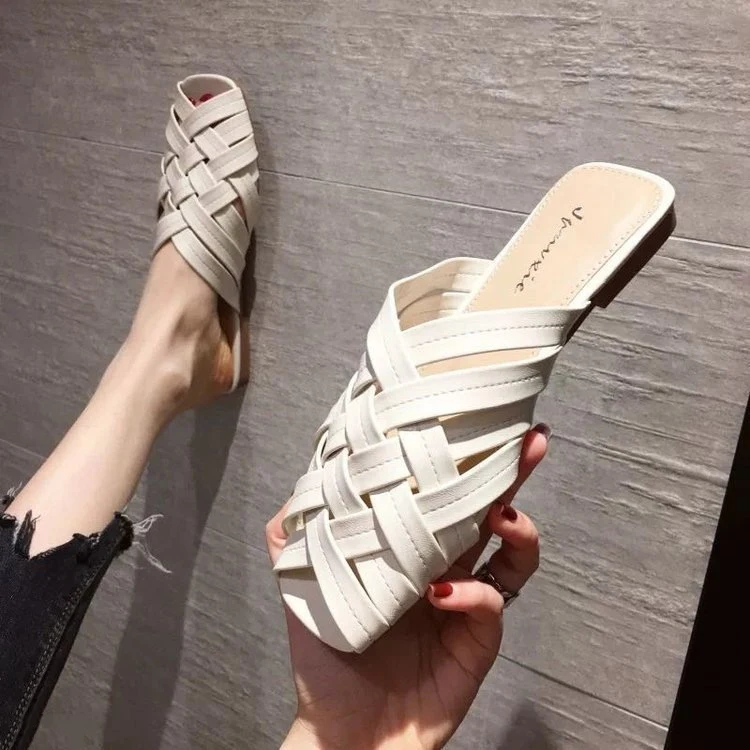Designers Custom Summer Luxury Braided Flat Sandals For Women And Ladies, Black,white
Designers Custom Summer Luxury Braided Flat Sandals For Women And Ladies, Black,white