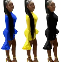 09AF293 hot onsale full flared sleeve solid color club womens dresses wholesale clothing party casual dress
09AF293 hot onsale full flared sleeve solid color club womens dresses wholesale clothing party casual dress