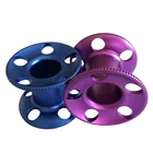 cnc machining service Customized 15 m 30 m aluminum alloy wire wheel for Diving