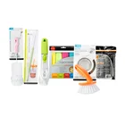 Value Sets Kitchen Cleaning Milk Water Bottle Dish Brush Steel Wool Scourer Cloth