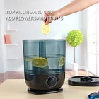 Top filling 5L mist air ultrasonic LED lamp room aroma essential oil humidifier mist maker fogger
