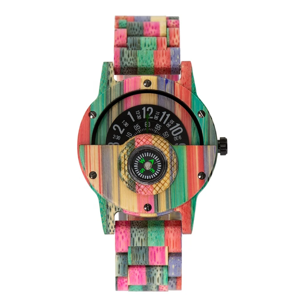 BEWELL bamboo men watch muti-function daily waterproof with compass colorful wood men wrist watch
BEWELL bamboo men watch muti-function daily waterproof with compass colorful wood men wrist watch