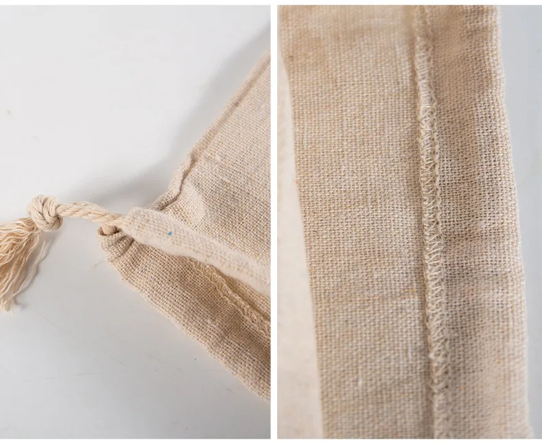 Linen Bread Bags Ideal for Homemade Bread Unbleached Reusable Food Storage Storage for Artisan Bread Bakery & Baguette