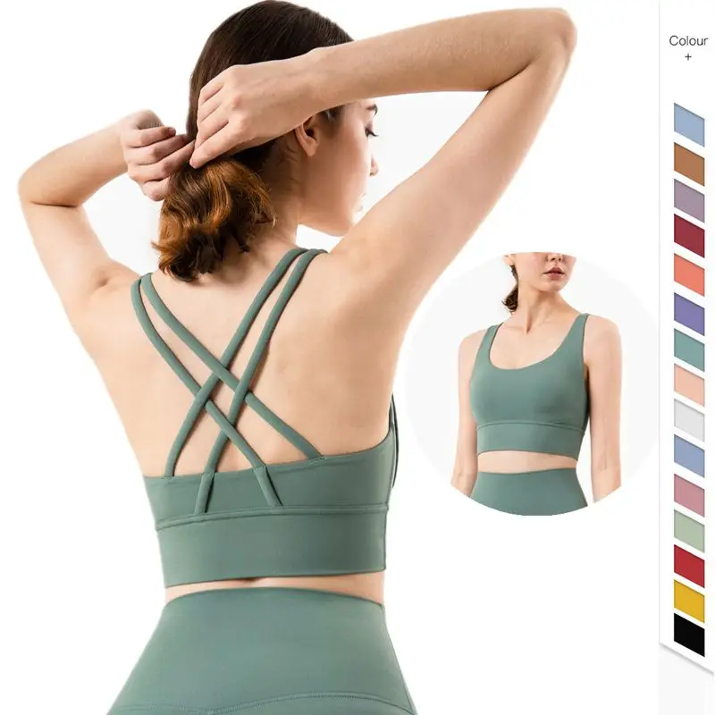 High Quality Women Fitness Custom Logo Sexy Cross Back Plus Size Sports Bra Yoga Crop Tops High Support Workout Bra Top
High Quality Women Fitness Custom Logo Sexy Cross Back Plus Size Sports Bra Yoga Crop Tops High Support Workout Bra Top