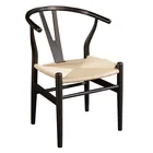 Nordic Luxury Solid Wood Furniture Modern Wishbone Y Chair Hotel Dining Chair
