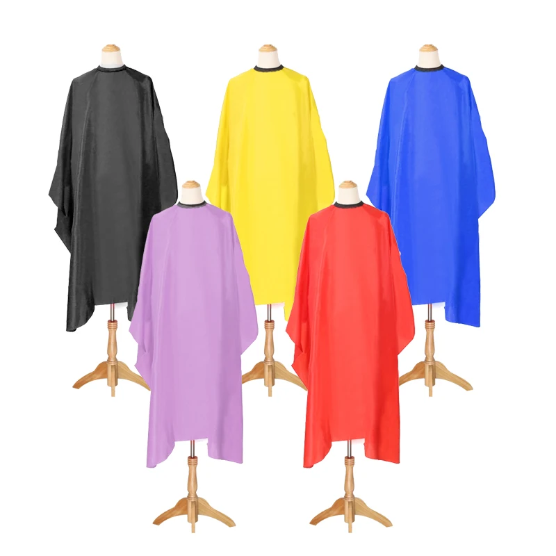 Best selling pure color comfortable hairdressing cape personalized waterproof cape for hair dye, Transparency
Best selling pure color comfortable hairdressing cape personalized waterproof cape for hair dye, Transparency