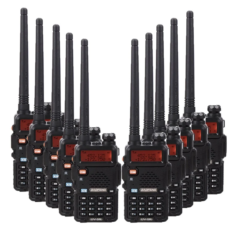 Baofeng UV-5R transceiver dual band hot selling original factory baofeng 5R uv-5r walkie talkie two way radio handheld, Black
Baofeng UV-5R transceiver dual band hot selling original factory baofeng 5R uv-5r walkie talkie two way radio handheld, Black