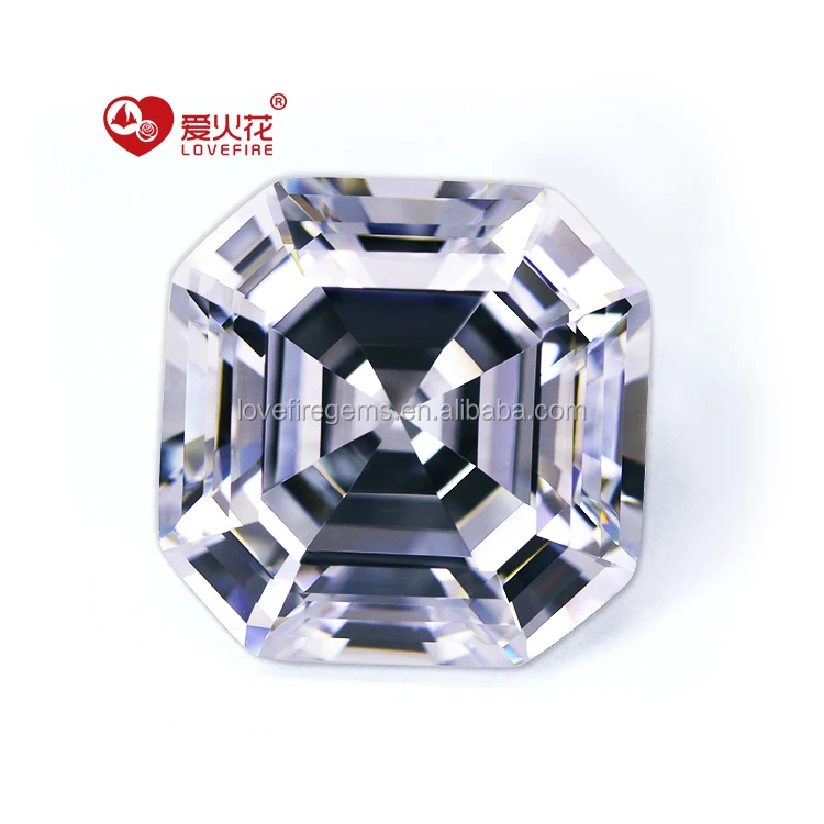 Ready stock wholesale 5a grade color zircon stone price Asscher cut synthetic cubic zirconia
Ready stock wholesale 5a grade color zircon stone price Asscher cut synthetic cubic zirconia