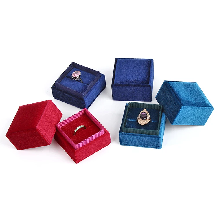 Custom Logo Printed Small Wedding Jewelry Ring Boxes Luxury Square Jewellery Velvet Gift Box, Pink, grey,blue,dark blue
Custom Logo Printed Small Wedding Jewelry Ring Boxes Luxury Square Jewellery Velvet Gift Box, Pink, grey,blue,dark blue