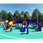 Amusement Park Equipment music Theme Kids Outdoor Playground Items