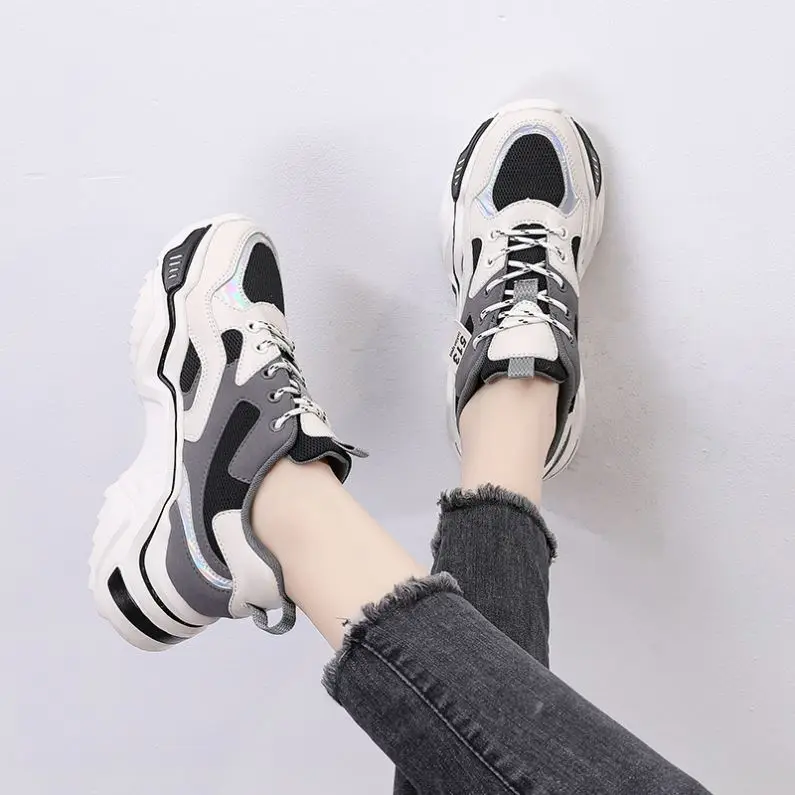 2020 New arrival breathable upper casual women sports shoes ladies sneakers shoes women, Optional
2020 New arrival breathable upper casual women sports shoes ladies sneakers shoes women, Optional