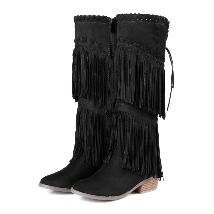 Ankle Boots for Women Faux Suede Tassels Lace Up Casual Shoes Ladies Vintage Gladiator Booties Womans Zapatos De Mujer
Ankle Boots for Women Faux Suede Tassels Lace Up Casual Shoes Ladies Vintage Gladiator Booties Womans Zapatos De Mujer