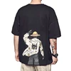 China Factory OEM Logo High Quality Men's Cotton Printing Custom Cartoon One Piece T shirt