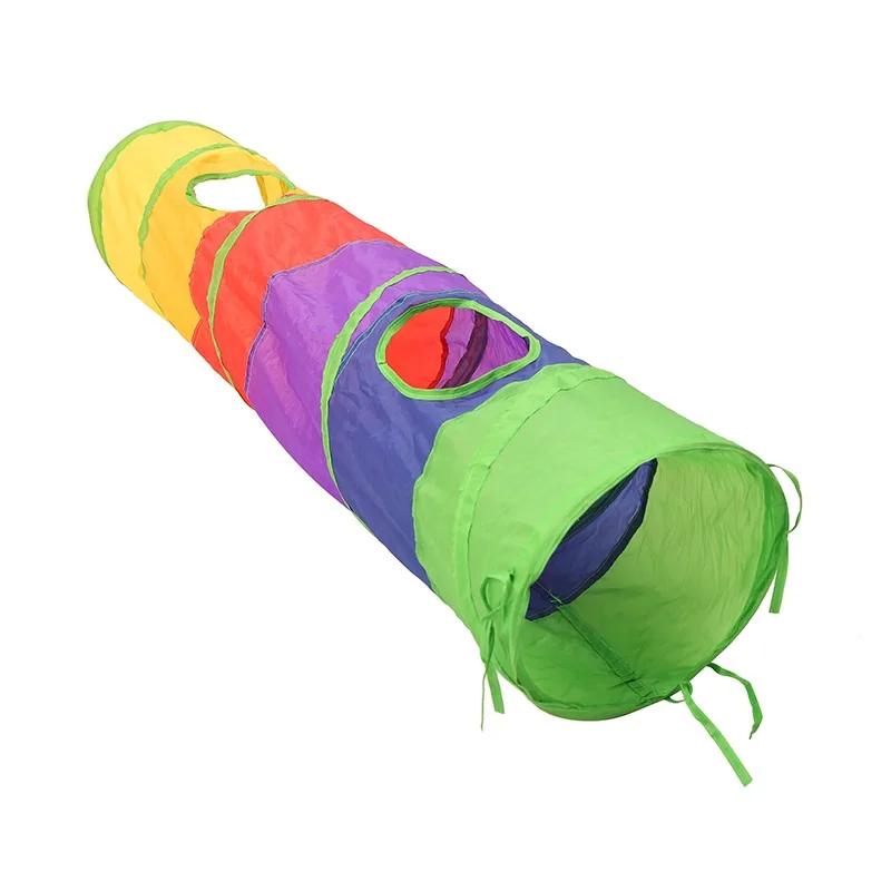 Colorful Pet Tunnel Toy Durable Foldable Cat Tunnel Toy lnteractive Eco-friendly Cat Toys
Colorful Pet Tunnel Toy Durable Foldable Cat Tunnel Toy lnteractive Eco-friendly Cat Toys