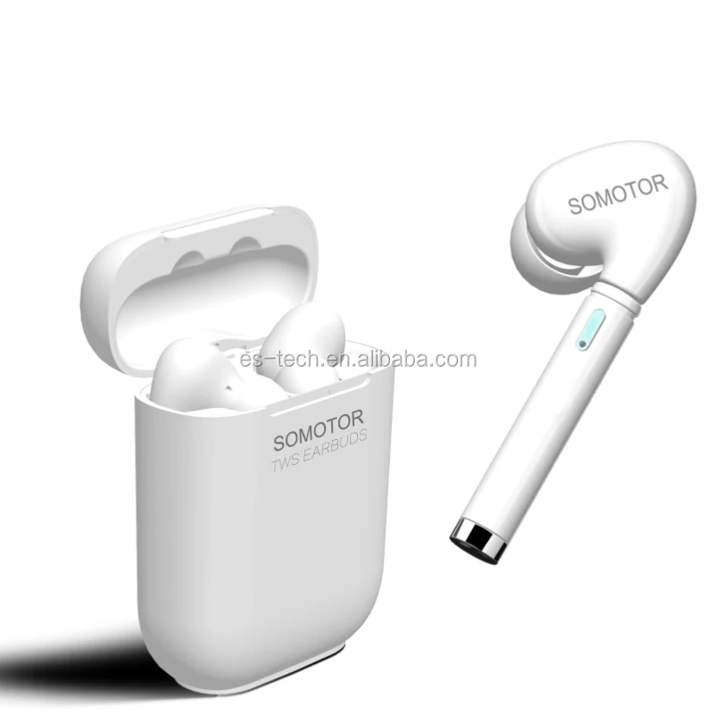 SOMOTOR TWS Earbuds Bluetooth 5.0 with Charging Case 500Mah, Shenzhen Headphone manufacturer - ANKUX.COM