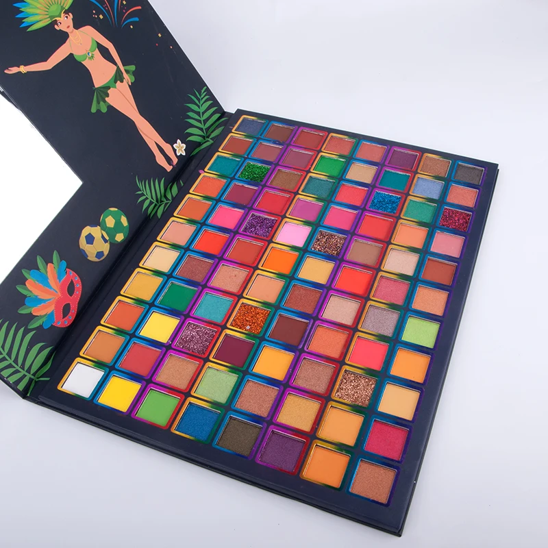 88 Colors No Logo Pressed Glitter Eyeshadow Palette Cosmetic Waterproof Matte cosmetics Makeup Products Eyeshadow Palette
88 Colors No Logo Pressed Glitter Eyeshadow Palette Cosmetic Waterproof Matte cosmetics Makeup Products Eyeshadow Palette
