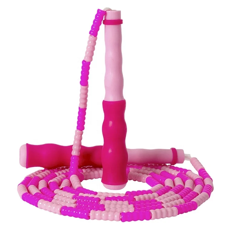 2021 Wholesale Fitness Plastic Soft Beaded Jump Rope Keeping Fit Training Weight Loss Jump Rope, Pink,purple,blue,green
2021 Wholesale Fitness Plastic Soft Beaded Jump Rope Keeping Fit Training Weight Loss Jump Rope, Pink,purple,blue,green