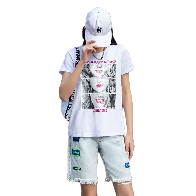 TUOGU hot selling girls graphic t shirts for women stylish women graphic tees O-neck Graphic tees coton 100 % femme TSHIRT WOMEN
TUOGU hot selling girls graphic t shirts for women stylish women graphic tees O-neck Graphic tees coton 100 % femme TSHIRT WOMEN
