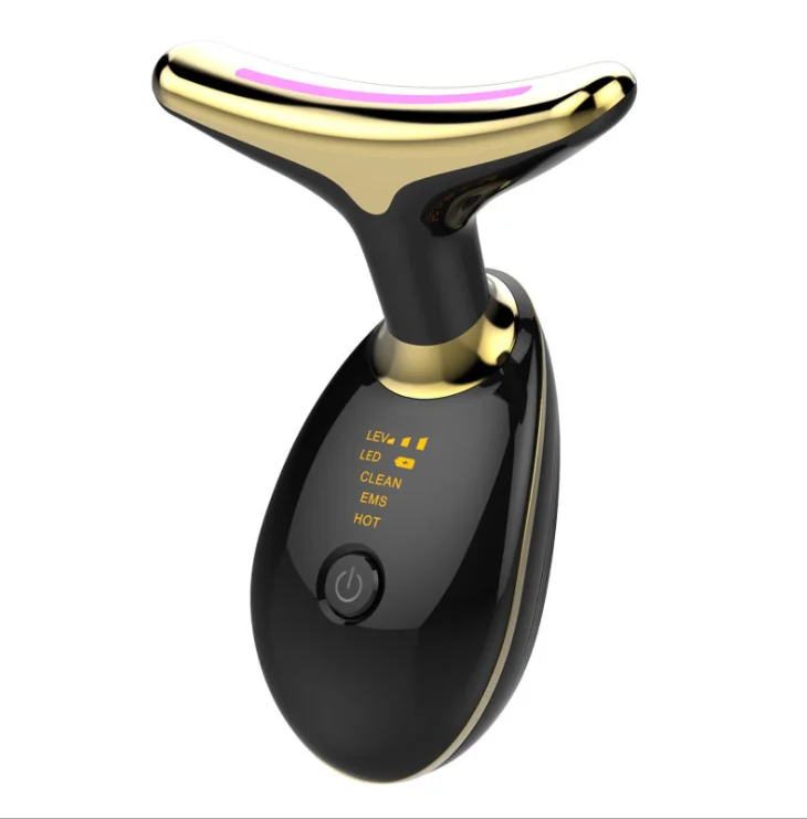 Neck Face Tyra Firming Beauty Massager 3 Color LED Neck Massager Vibrating Hot Compress Anti-wrinkle Electric Neck Massager
Neck Face Tyra Firming Beauty Massager 3 Color LED Neck Massager Vibrating Hot Compress Anti-wrinkle Electric Neck Massager