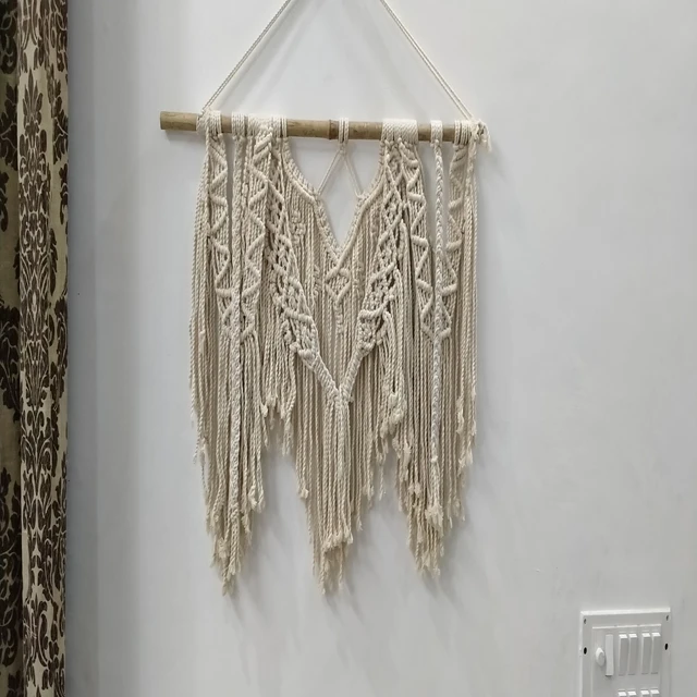 Segnen Internationalen Macrame Treibholz Dekor Boho Woven Home Dekoration für Schlafzimmer Wohnzimmer Galerie Perfekte Handgemachte Geschenke