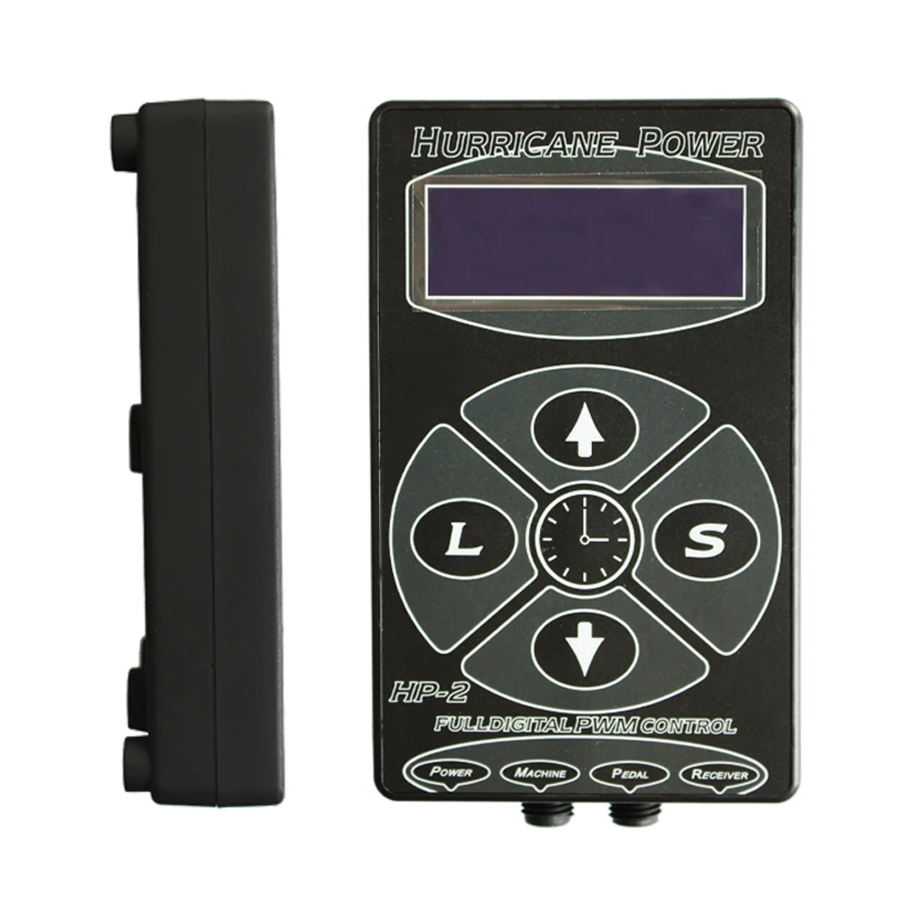 Professional Hurricane HP-2 Tattoo Machine Power Supply Dual Intelligent Digital LCD Rotary Tattoo Power Supply Kit
Professional Hurricane HP-2 Tattoo Machine Power Supply Dual Intelligent Digital LCD Rotary Tattoo Power Supply Kit