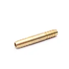 BRASS Material High specification hydraulic double grease gas nipple fitting for rubber hose