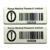 prototype tagging printed metal aluminium asset tag metal aluminium barcode labels for custom label