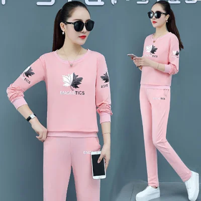 Sports suit women 2020 spring and autumn new fashion loose Korean casual wear women's two piece clothing set
Sports suit women 2020 spring and autumn new fashion loose Korean casual wear women's two piece clothing set