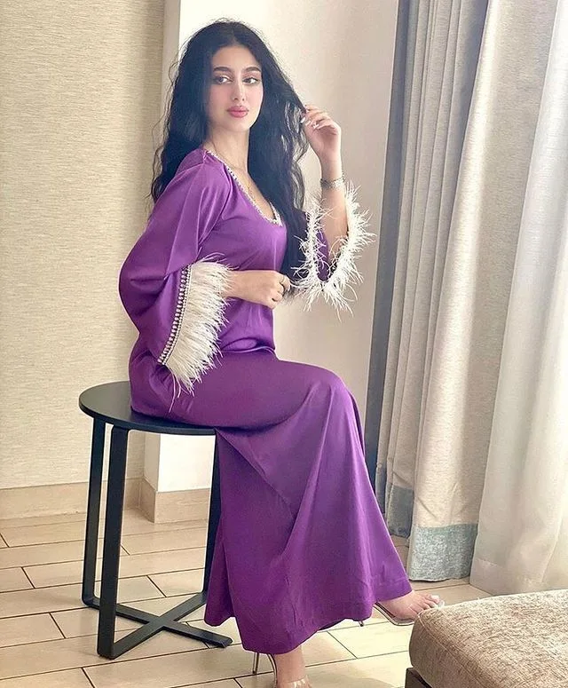1267 MuslimQLO dubai Lent muslim robe abayas from dubai women 2020 muslim dresses, Purple
1267 MuslimQLO dubai Lent muslim robe abayas from dubai women 2020 muslim dresses, Purple
