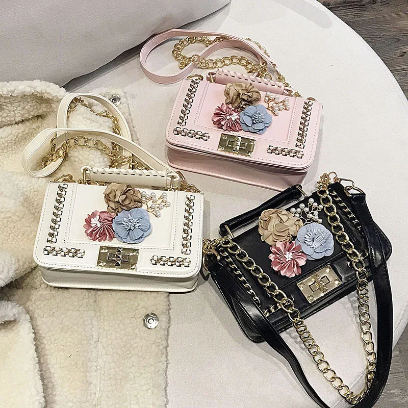 Wholesale Sale New Woven Chain Flower Pearl Tote Bag Purses Small Square Bags Shoulder Sling Pu Women Leather Handbags
Wholesale Sale New Woven Chain Flower Pearl Tote Bag Purses Small Square Bags Shoulder Sling Pu Women Leather Handbags