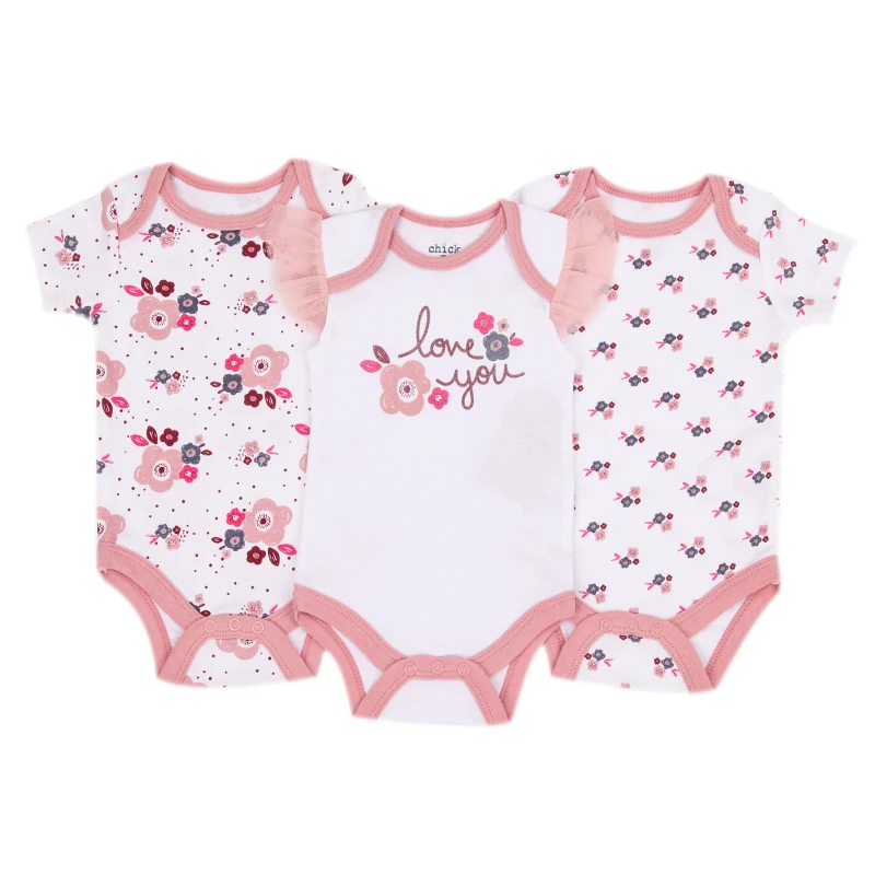 Wholesale New born Clothes Cotton Baby Romper 3pcs Short Sleeve Baby Bodysuit sets 
Wholesale New born Clothes Cotton Baby Romper 3pcs Short Sleeve Baby Bodysuit sets