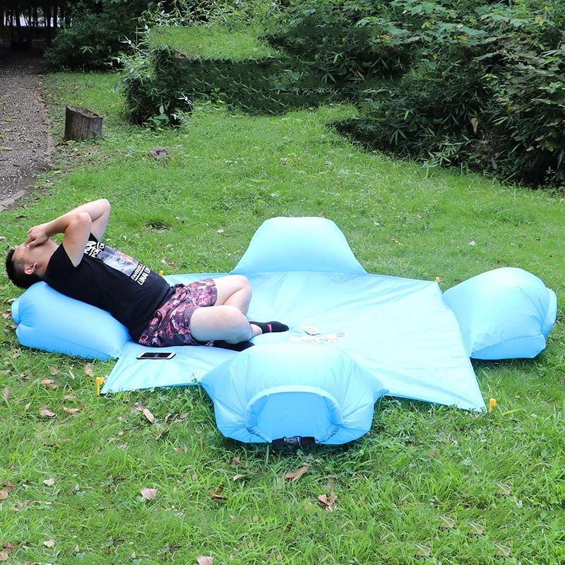 New Waterproof Air Pillow Picnic Mat Outdoor Portable Moisture-proof Mat with Sandy Beach Grass Mat Sleeping Pad Beach Blanket, Black, orange, rose red, royal blue, sky blue ,yellow
New Waterproof Air Pillow Picnic Mat Outdoor Portable Moisture-proof Mat with Sandy Beach Grass Mat Sleeping Pad Beach Blanket, Black, orange, rose red, royal blue, sky blue ,yellow