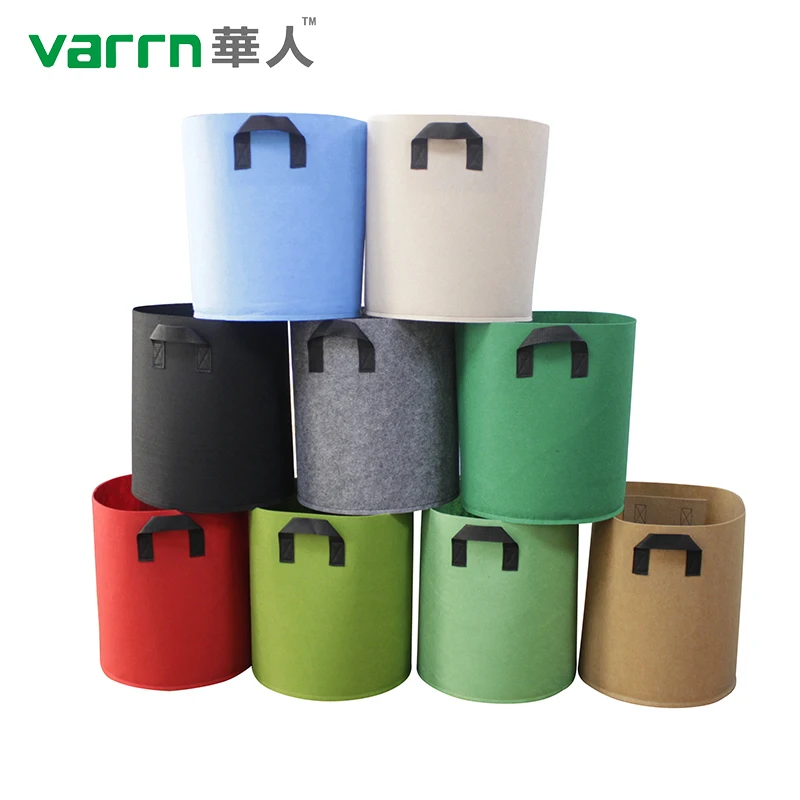 breathable reusable plant growing bag felt garden grow bags herb flower vegetable plants bed, Customized color
breathable reusable plant growing bag felt garden grow bags herb flower vegetable plants bed, Customized color