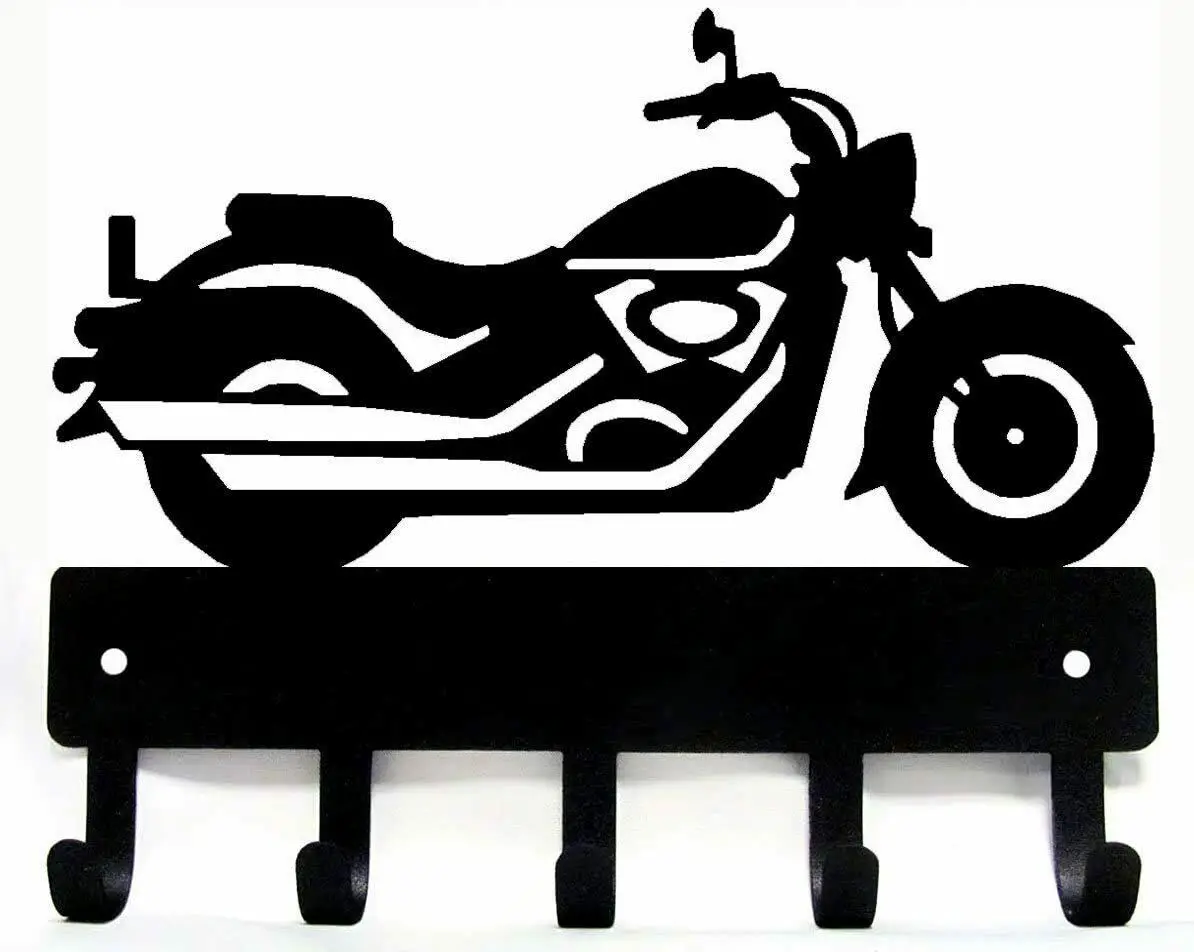 YinfaCruiser Motorcycle Motorbike #12 Key Rack Hanger - 9 Inch Wide Metal Wall Art TY2128
YinfaCruiser Motorcycle Motorbike #12 Key Rack Hanger - 9 Inch Wide Metal Wall Art TY2128