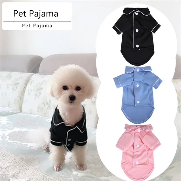 Fashion Pet Coat Clothing Puppy Sleepwear Shirt Pets Pajama Pet Dog Pure Color Pajamas, Black,pink,blue
Fashion Pet Coat Clothing Puppy Sleepwear Shirt Pets Pajama Pet Dog Pure Color Pajamas, Black,pink,blue