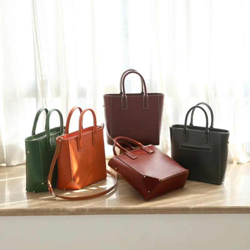 Women Genuine Leather Shoulder Bag Shopping Tote Fashion Office Ladies Handbag Real Cowhide Messenger Crossbody Top Handle Bags
Women Genuine Leather Shoulder Bag Shopping Tote Fashion Office Ladies Handbag Real Cowhide Messenger Crossbody Top Handle Bags
