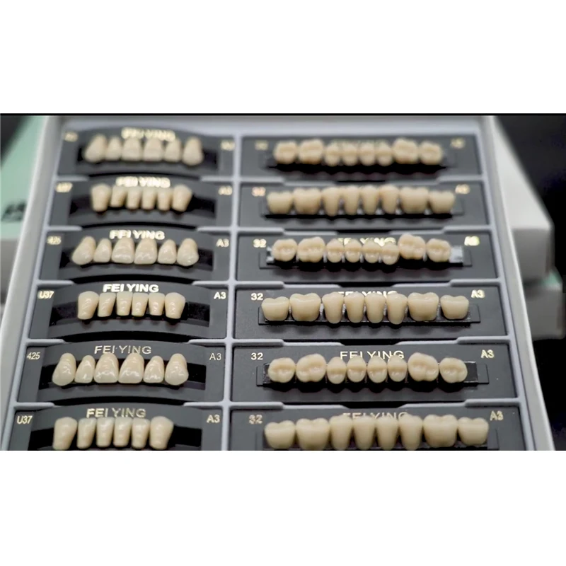 Factory Ce And Iso Yingpai Layer Resin Teeth Denture Resin Composite