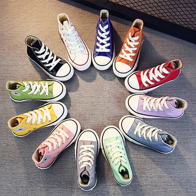 Factory Direct High Quality casual canvas shoes children's shoes Comfortable Flat Ankle Lace up school shoes for boys and girls, Picture shows
Factory Direct High Quality casual canvas shoes children's shoes Comfortable Flat Ankle Lace up school shoes for boys and girls, Picture shows