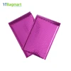Metallic Foil Pink Poly Mailer Bags Plastic Postal Bubble Padded Luxury Clothing Shipping Bag