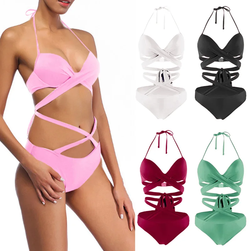 2021 custom maillots de bain femme breve women high waist bathing suits fitness swimsuit woman bikinis set Beachwear Swimwear
2021 custom maillots de bain femme breve women high waist bathing suits fitness swimsuit woman bikinis set Beachwear Swimwear
