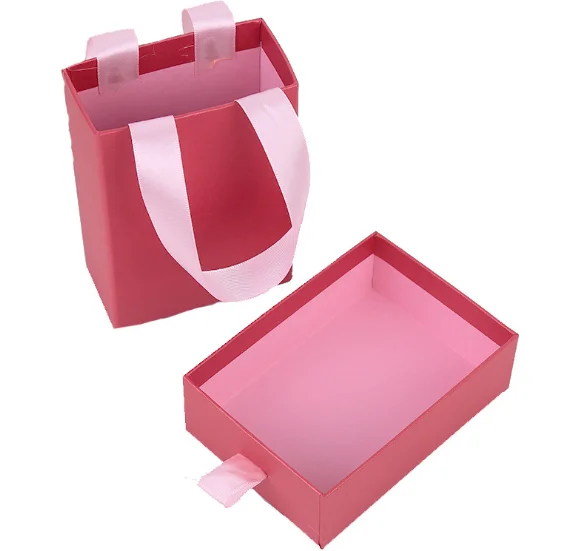wedding candy box gift candy drawer box creative handle bag with