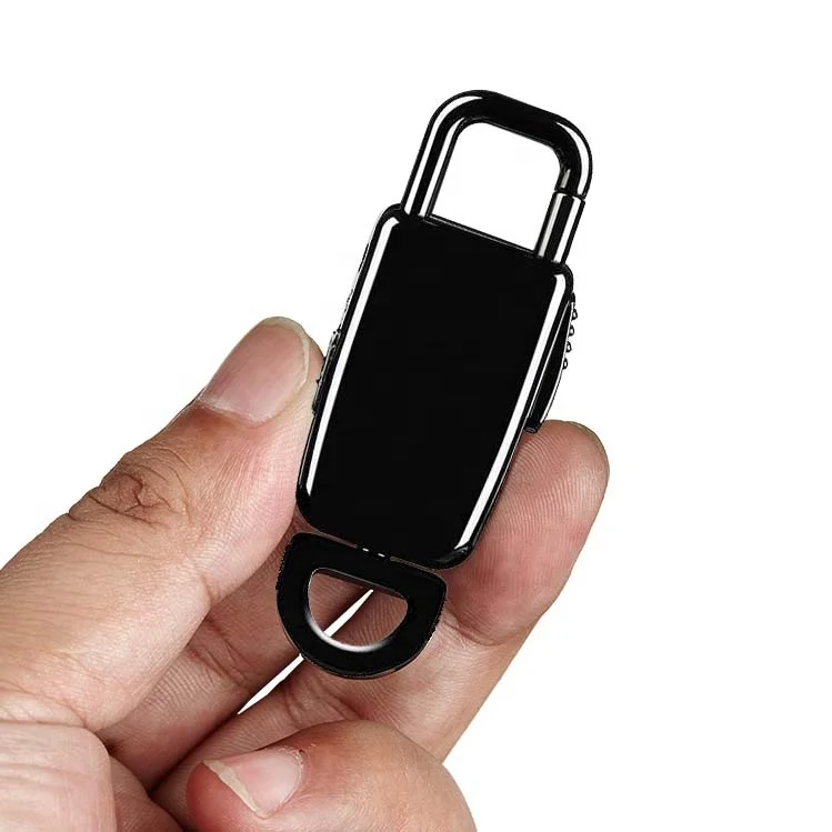 

Aomago Portable Mini Hidden Recording Device Spy Keychain Audio Recorder with Music Playing