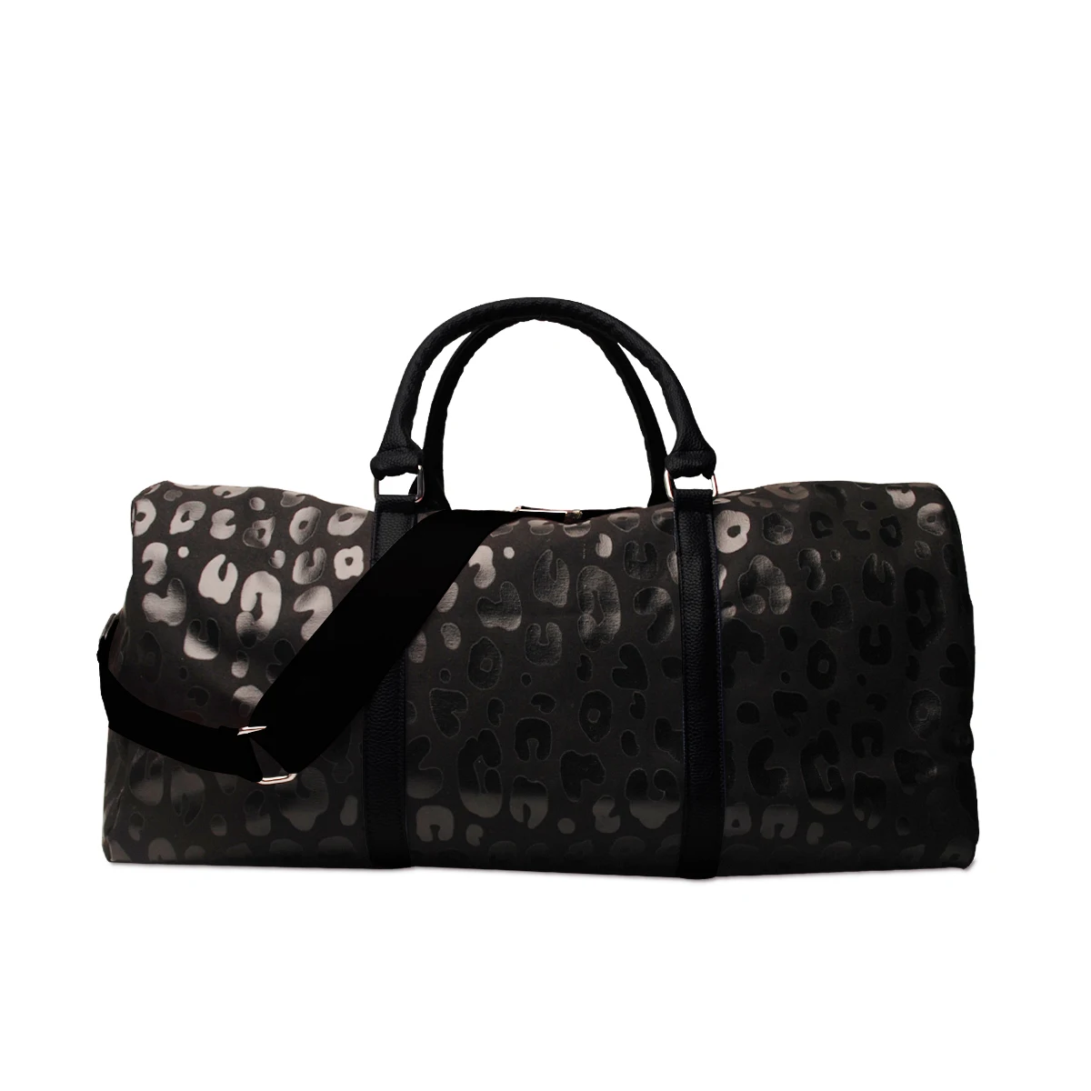 Wholesale New Arrival Black Leopard Duffle PU Leather Weekender Tote Bag DOM1131065 with Handles for Women Lady
Wholesale New Arrival Black Leopard Duffle PU Leather Weekender Tote Bag DOM1131065 with Handles for Women Lady