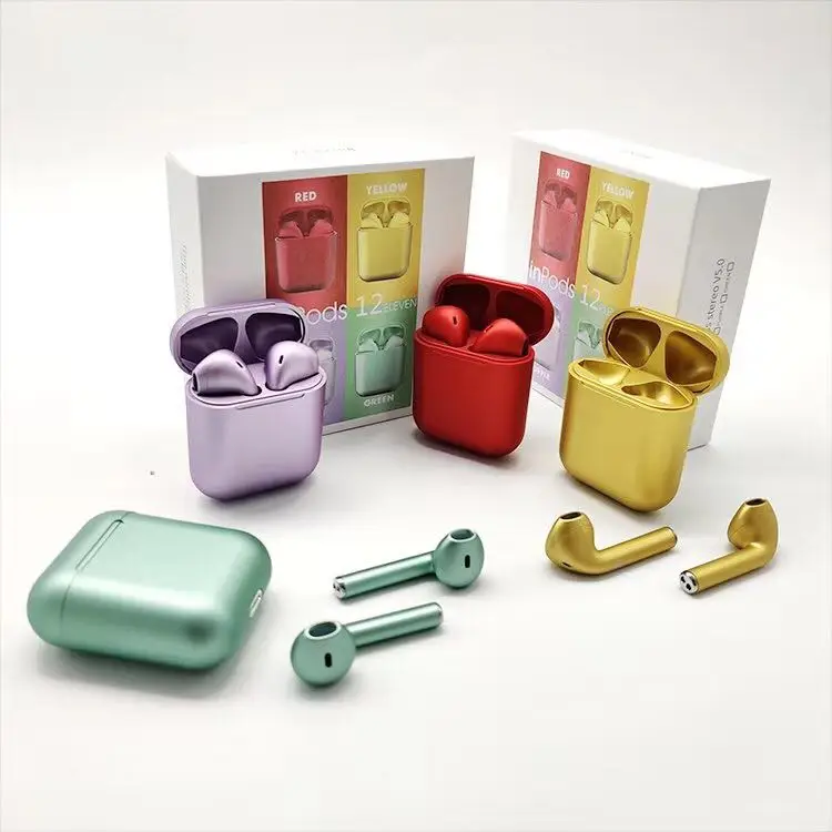 Metal Color Macaron inPods 12 TWS Wireless Headset Bluetooth 5.0 Touch Sport Earphones Stereo For iPhone Xiaomi Huawei Android
Metal Color Macaron inPods 12 TWS Wireless Headset Bluetooth 5.0 Touch Sport Earphones Stereo For iPhone Xiaomi Huawei Android