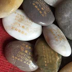 Wholesale Engraved Rough Carving Beads Mixed Tumbled Polished Natural Crafts Semi Precious Stone