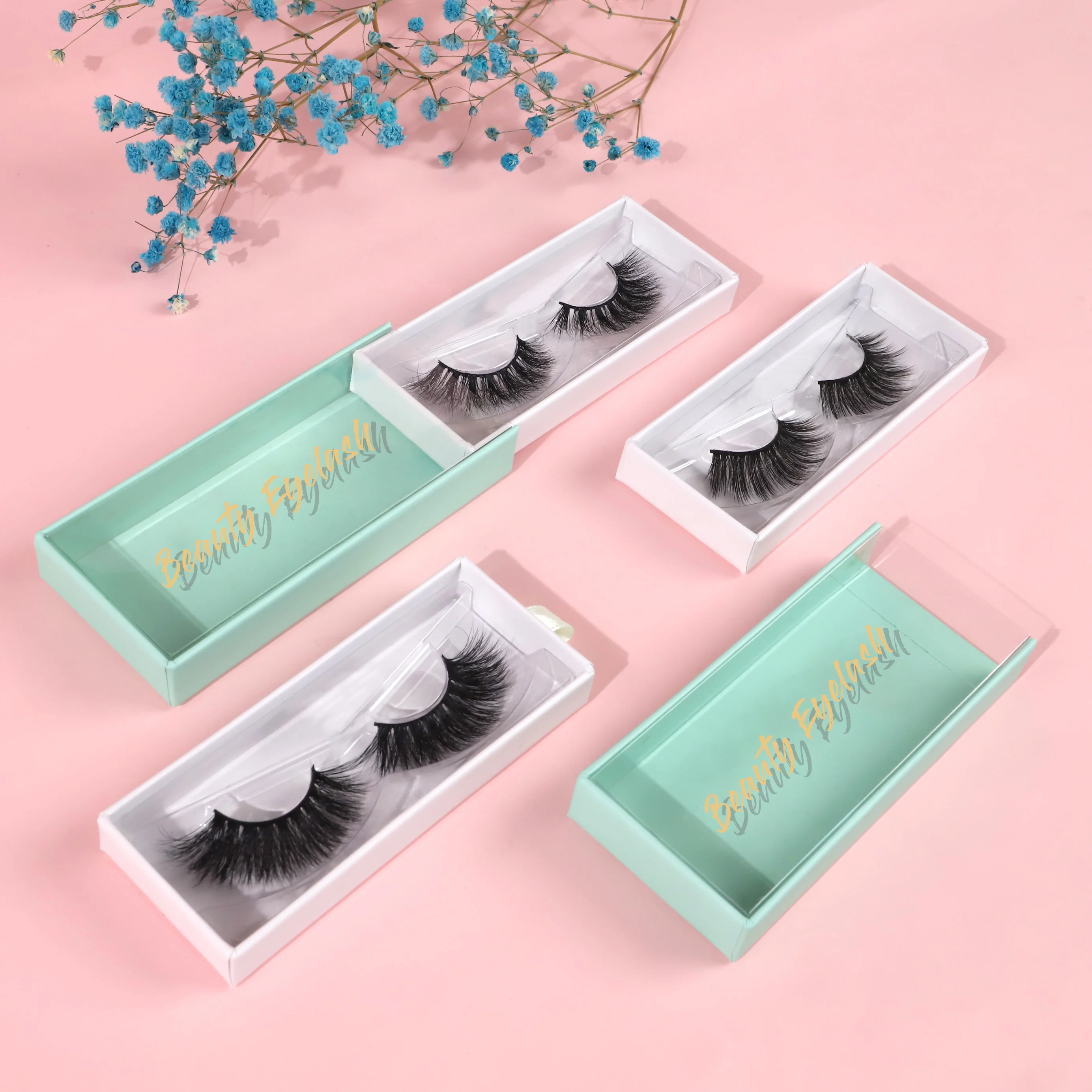Private Label Mink Eyelashes 3D Full Strip Siberian Mink Lashes with customized packaging box, Black, colorful
Private Label Mink Eyelashes 3D Full Strip Siberian Mink Lashes with customized packaging box, Black, colorful