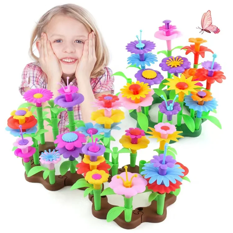 Kids Diy Assemble Stem Floral Play Set Educational Plastic Plant Flower Garden Building Block Flowers Toys
Kids Diy Assemble Stem Floral Play Set Educational Plastic Plant Flower Garden Building Block Flowers Toys