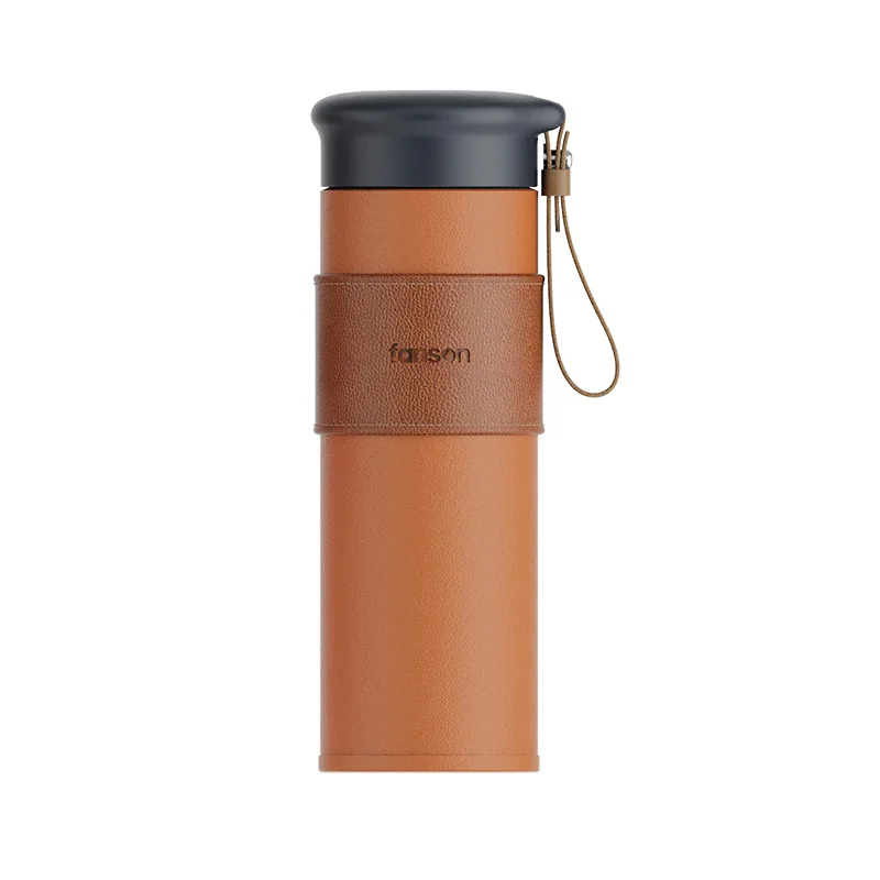 Leather flask vacuum portable thermos bottle business students children Tea leather thermos
Leather flask vacuum portable thermos bottle business students children Tea leather thermos